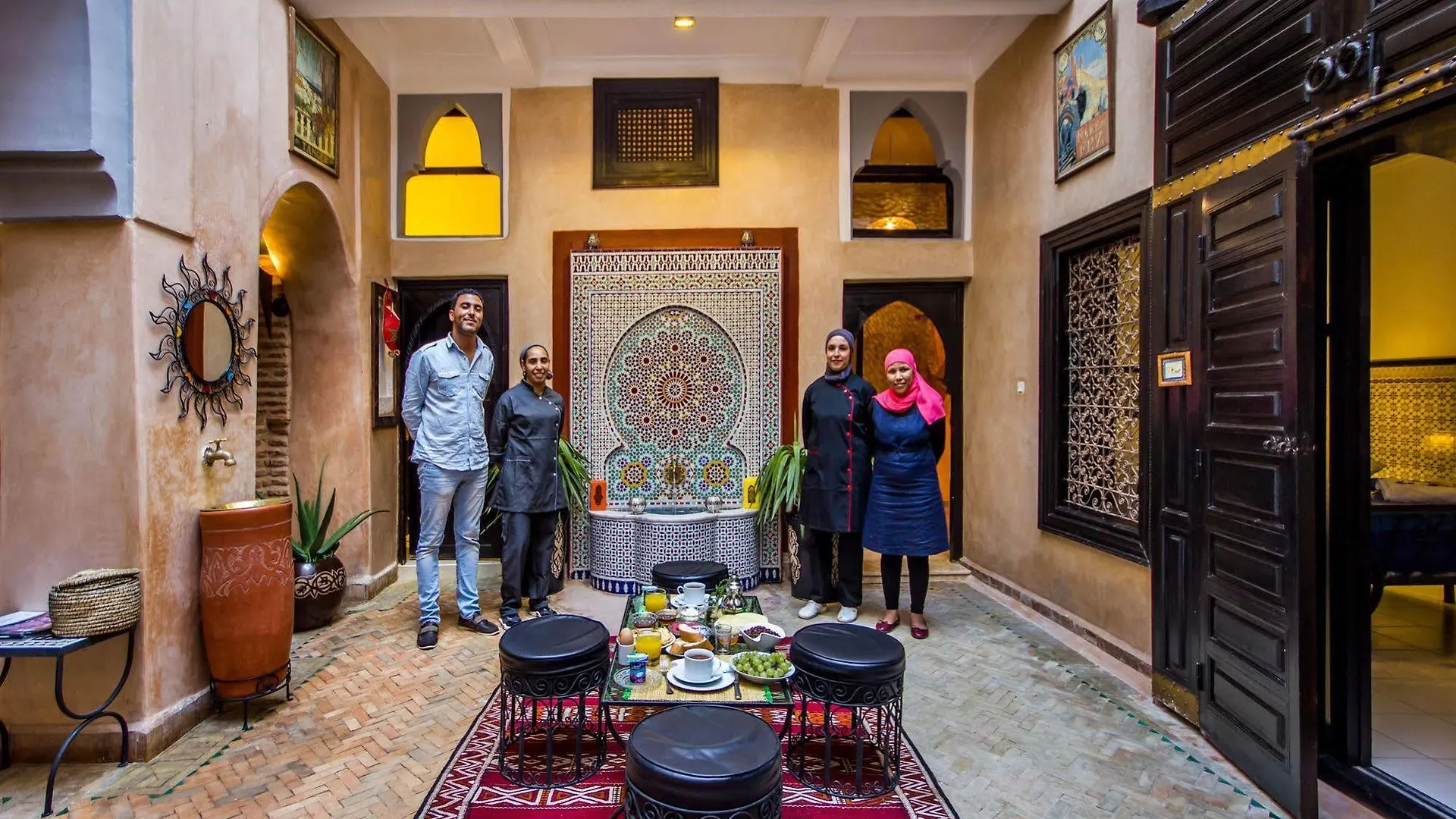 *** Gasthuis Riad Dar Azul Marrakesh Marokko
